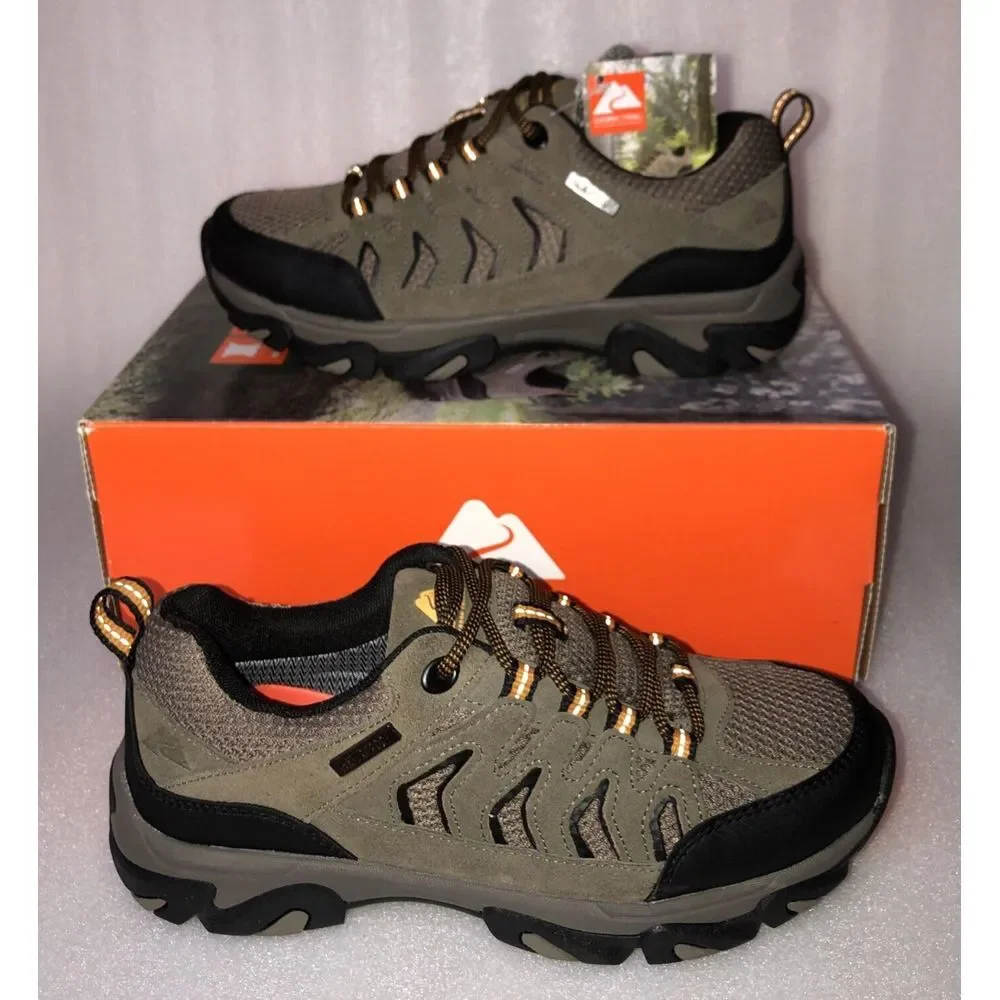 Ozark Trail Taupe Waterproof Lightweight Hiking Shoes Men's‎ Size 7 NEW IN BOX